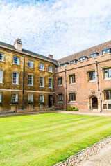 Fototapeta na wymiar Beautiful Architecture St. John's College in Cambridge