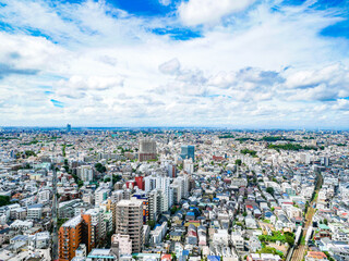 【日本・東京都内・眺望】三軒茶屋キャロットタワーより