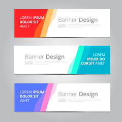 Vector abstract design background texture banner template.