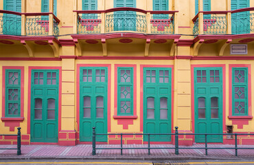 portuguese colonial architecture in Macau, China