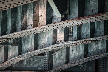 Under Old Steel Bridge