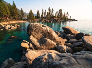Summer time at San Harbor State Park, Lake Tahoe