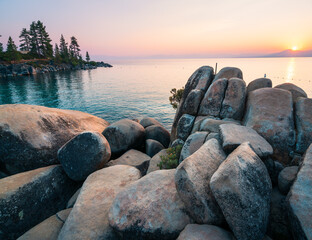 Summer time at San Harbor State Park, Lake Tahoe