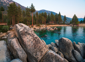 Summer time at San Harbor State Park, Lake Tahoe