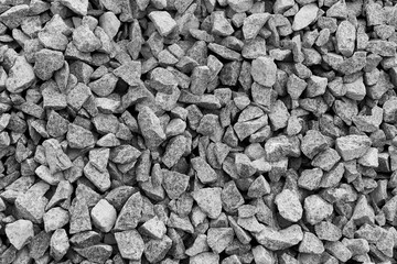 sharp pebble, crushed stone texture for backgrounds