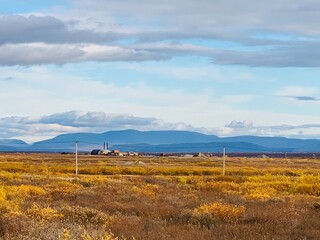landscape in the mountains