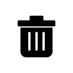 Trash bin icon