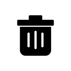 Trash bin icon