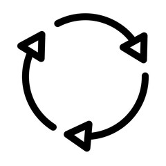 Circle arrow icon