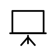 Projector screen icon