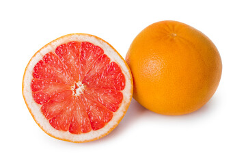 Ripe grapefruits