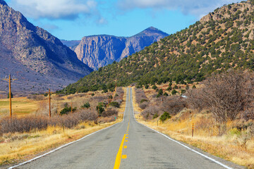 Road in mountains