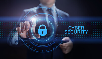 Cyber security data protection information privacy internet technology concept.