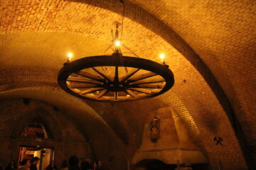 interior of the mosque