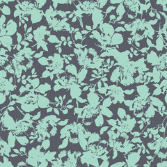 Seamless pattern of a blurred flower,