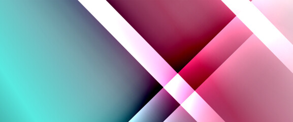 Fluid gradients with dynamic diagonal lines abstract background. Bright colors with dynamic light and shadow effects. Vector wallpaper or poster