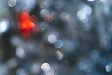Abstract blur glitter bokeh