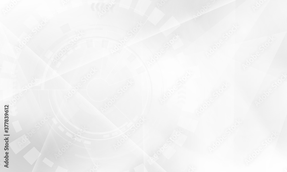 Wall mural abstract grey background poster with dynamic. technology network vector illustration.