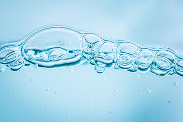 Underwater Air blue Bubbles