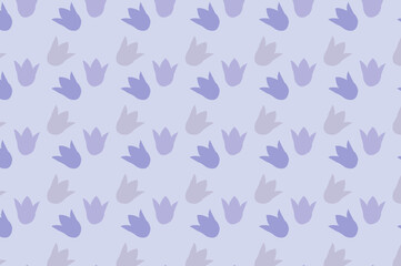 Simple leaf pattern design, Perfect for wallpapers and backgrounds.