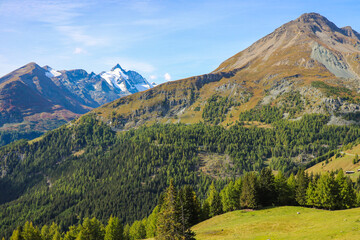 Beautiful alpine mountain views in Austria. Clean fresh air.