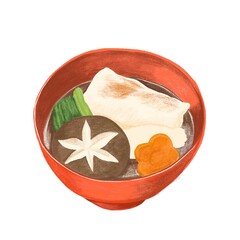関東風のお雑煮