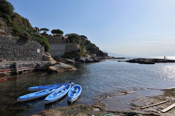 Napoli - Canoe a Marechiaro