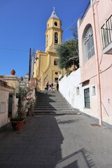 Fototapeta na wymiar Napoli - Scorcio di Santa Maria del Faro