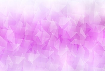 Light Pink vector texture in rectangular style.