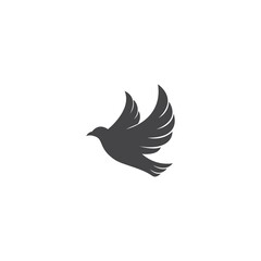 Dove Logo Template vector illustration