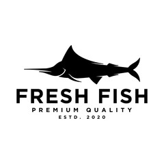 fresh fish logo design idea