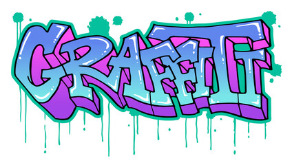 グラフィティ・アート(Graffiti)のロゴイラスト