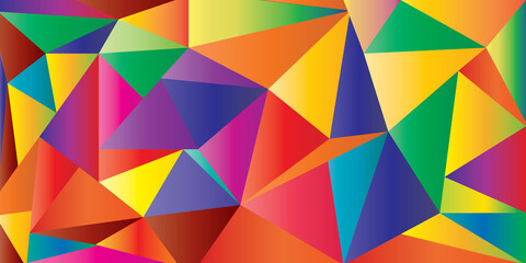 abstract colorful geometric background