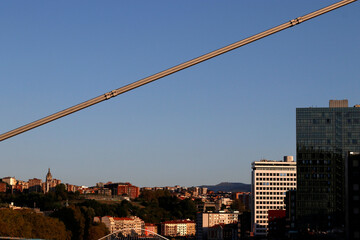 Architecture in the downtown of Bilbao