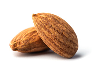 Closeup of almonds
