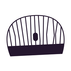 Halloween black gate vector design