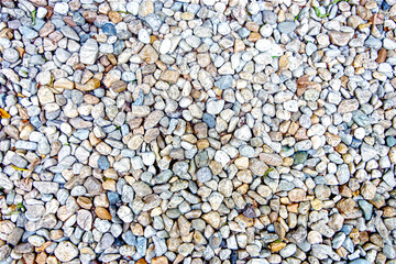Gravel texture background. Natural Background concept.