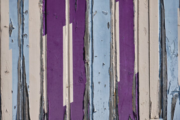 background planked wood weathered paint pink and blue 