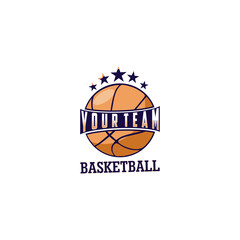 BASKETBALL TEAM LOGO TEMPLATE