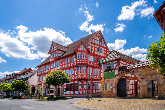 Rathaus, Wanfried, Hessen, Deutschland 