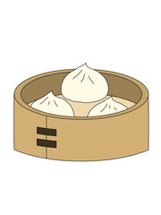 illustration of a soup dumpling