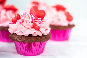 Red velvet cupcakes