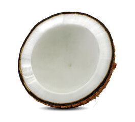 Coconut fruit isolted on white background
