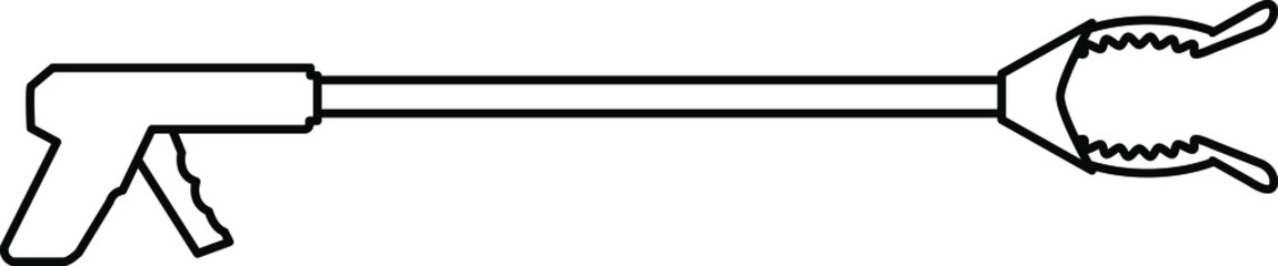 Grabber Reacher Tool icon , vector