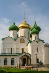 Fototapeta na wymiar Suzdal, Vladimir Oblast/ Russia- May 12th, 2012: Monastery of Saint Euthymius in Suzdal