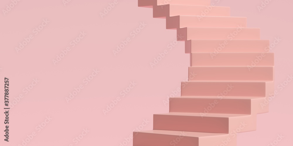Poster Abstract background, mock up scene with podium geometry shape for product display. 3D rendering