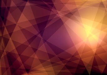 Golden gloss purple crystal abstract texture. Polished diamond colored background.