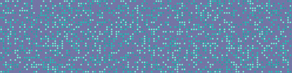 Abstract Color Halftone Dots generative art background illustration