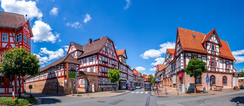 Rathaus, Wanfried, Hessen, Deutschland 