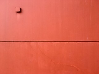 red wooden wall